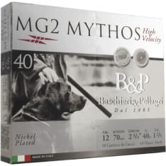B&P 12/70 MG2 Mythos 40HV 40 g NI 10 pc shotgun cartridge