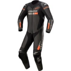 Alpinestars Nahkapuku GP Force Chaser V2 1 PCS Musta/Fluo Punainen 52