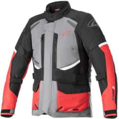 Alpinestars Tekstiilitakki Andes v3 Drystar Harmaa/Musta/Punainen