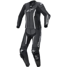 Alpinestars Nahkapuku Naisten 2-pcs Missile v2 Musta/Valkoinen 46