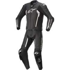 Alpinestars Leather suit 2-pcs Missile v2 Black/White 56