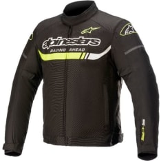 Alpinestars Tekstiilitakki T-SP S Ignition Vedenpitävä Musta/Keltainen fluo