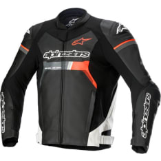 Alpinestars Leather Jacket GP Force Tech Air Black/White/Red