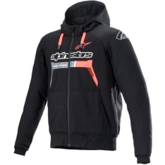 Alpinestars Huppari Chrome Ignition Musta/Punainen