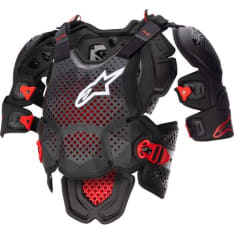 Alpinestars Suojaliivi A-10 V2 Full Chest Musta/antrasiitti