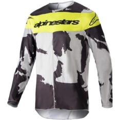 Alpinestars Paita Racer Tactical Camo/Keltainen XL
