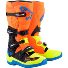 Alpinestars Saapas Tech 5 Oranssi Fluo/Sininen/ Keltainen Fluo