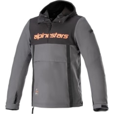 Alpinestars Hoodie Sherpa Black/Grey/Red