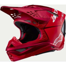 Alpinestars Helmet S-M10 2206 Flood Red Fluo