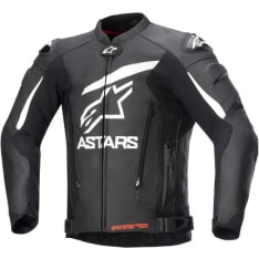 Alpinestars Nahkatakki GP Plus R v4 Musta/Valkoinen