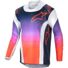 Alpinestars Paita Youth Racer Hoen Harmaa Hot Oranssi Musta