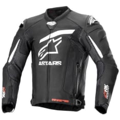 Alpinestars Nahkatakki GP Plus R v4 RK Musta/Valkoinen