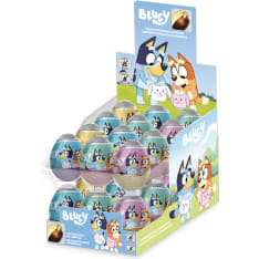 Dolci Preziosi Bluey milk and white chocolate surprise egg 20g