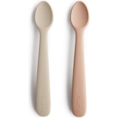 Mushie Silicone Feeding Spoons 2-Pack