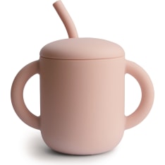 Mushie Silicone Training Cup + Straw