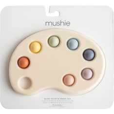 Mushie Paint Palette Press Toy Multi