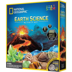 National Geographic Earth Science Activity Kit science set