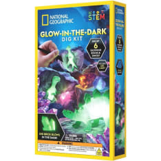 National Geographic Glow-in-the-Dark Dino Dig Kit archaeological set