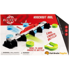 Fat Brain Magshuto Knockout Rail magnetic game
