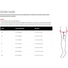 Mobius X8 white / yellow knee support