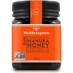 Wedderspoon Manuka KFactor 16 250 g hunaja