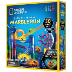 National Geographic Glow-In-The-Dark Marble Run