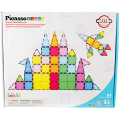 Picasso Tiles magneettinen rakennussetti 61 osaa