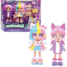 Animakii puppet set unicorn / bat