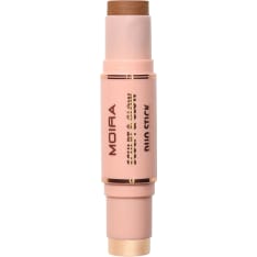 Moira Sculpt & Glow Duo voidemainen aurinkopuuteri ja korostustuote