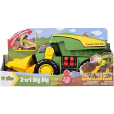John Deere Maxx Power 2-N-1 Dig Rig kauhakuormaaja äänillä