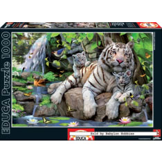 Educa 1000 Bengal White Tigers