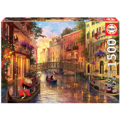 Educa Sunset in Venice 1500-piece jigsaw puzzle