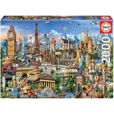 Educa Europe Landmarks 2000p palapeli