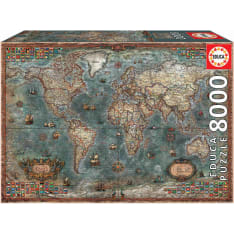 Educa Historical World Maps 8000p puzzle