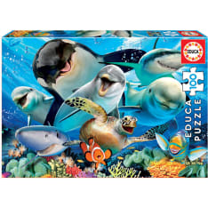 Educa Underwater Selfie 100p palapeli