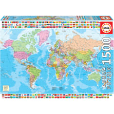 Educa The World Map 1500p palapeli
