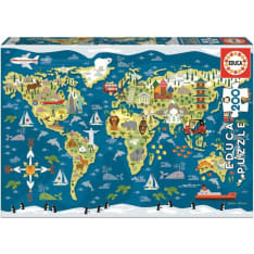 Educa World Map 200p palapeli