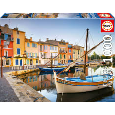 Educa Harbour In Martigues, Provence 1000pcs puzzle