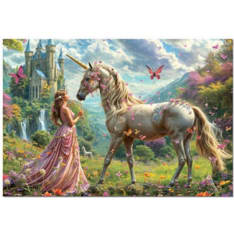Educa Unicorns And Butterflies 500p puzzle