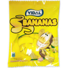Vidal Bananas banana-flavored sweets 90g