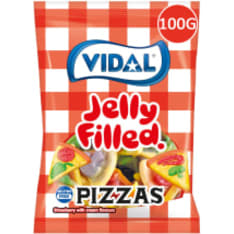 Vidal Pizza wine gum sweets 90g