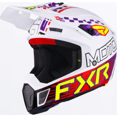 FXR Clutch Race Div motocross helmet