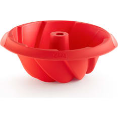 Lékué spiral 20 cm punainen torvivuoka