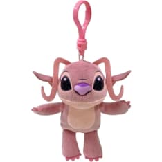 TY Clip Licence 34017 Stitch Angel Pink Floppy soft toy