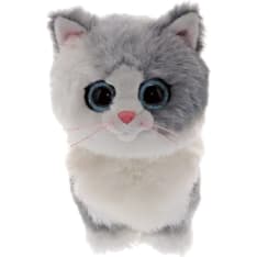 TY Beanie Boos 37411 Cat Grey/White 15 cm soft toy