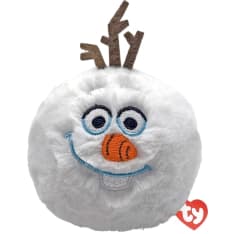 TY Bouncers Frozen Olaf Snowman soft ball