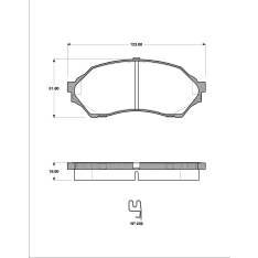 Roadhouse 2699-00 Brake disc set, Front
