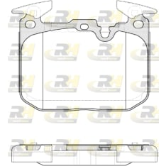 Roadhouse 21491-10 Brake disc set, Front