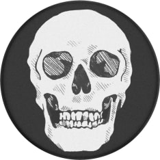 PopSockets Shaky Bones White detachable grip with stand function