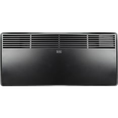 Black+Decker 1800W musta paneelilämmitin